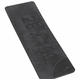 Flat Glazing Packers – 20 mm, 2 mm thickness black.