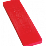 Flat Glazing Packers – 24 mm, 6 mm thickness red.